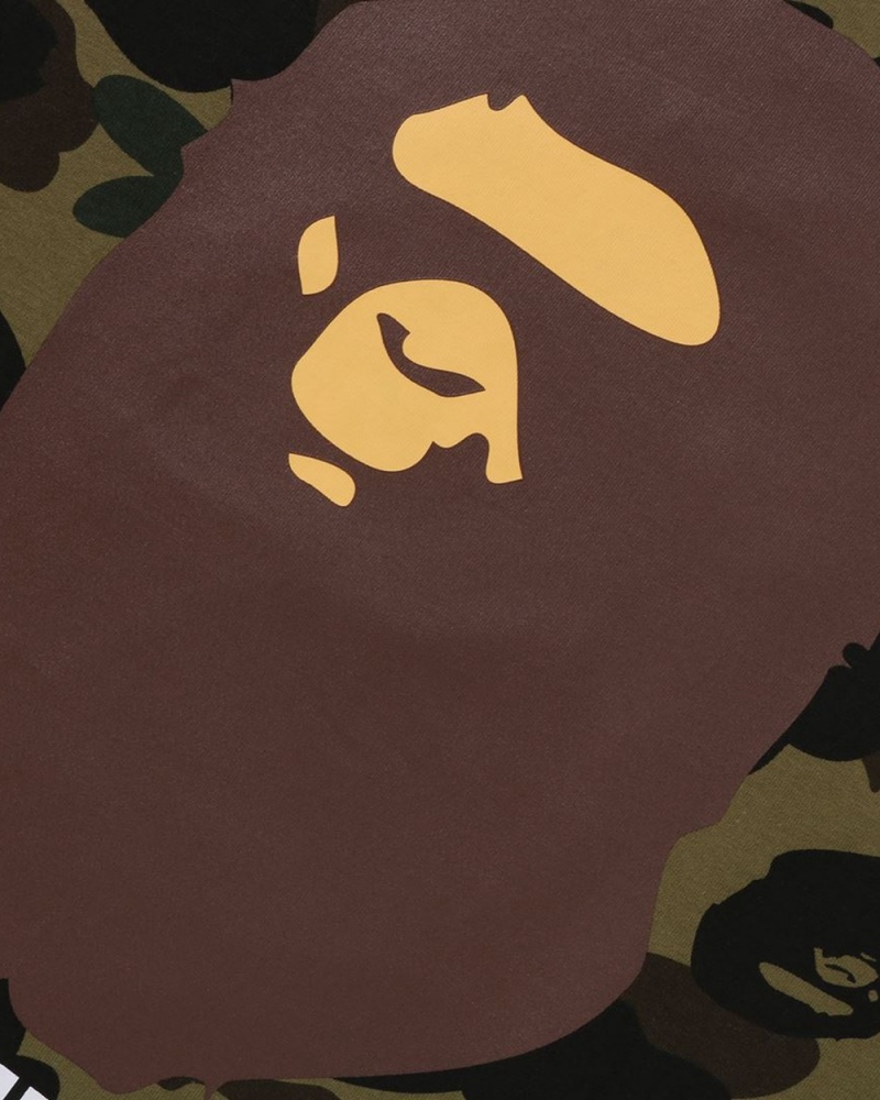 T Shirts Bape 1st By Bathing Ape Vert Homme | NWX-87544911